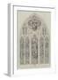 Stained-Glass Window Presented to Sidmouth Church-null-Framed Giclee Print