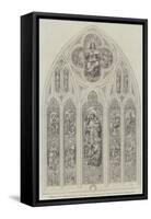 Stained-Glass Window Presented to Sidmouth Church-null-Framed Stretched Canvas