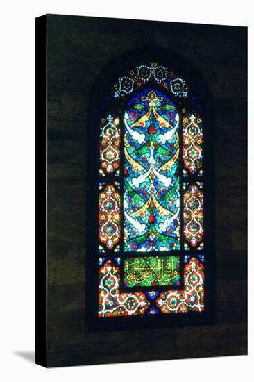 Stained Glass Window, Suleymaniye Mosque, 1557-null-Stretched Canvas