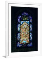 Stained Glass Window, Suleymaniye Mosque, 1557-null-Framed Photographic Print