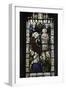 Stained Glass Window with Scenes from the Gospels-null-Framed Photographic Print