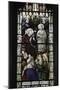 Stained Glass Window with Scenes from the Gospels-null-Mounted Photographic Print