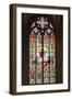 Stained-Glass Window-G and M Therin-Weise-Framed Photographic Print