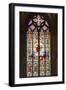 Stained-Glass Window-G and M Therin-Weise-Framed Photographic Print