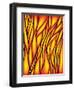 Stained Glass Window-epic44-Framed Art Print