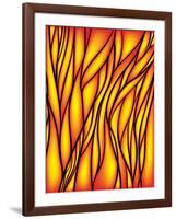 Stained Glass Window-epic44-Framed Art Print