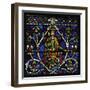 Stained Glass Window-null-Framed Giclee Print