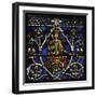 Stained Glass Window-null-Framed Giclee Print