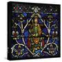 Stained Glass Window-null-Stretched Canvas