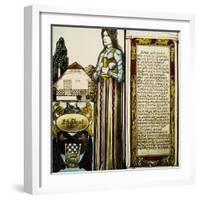 Stained-Glass Window-Joseph Maria Olbrich-Framed Giclee Print