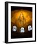 Stained Glass Windows and Artwork on Walls and Ceilings of Hagia Sophia, Istanbul, Turkey-Darrell Gulin-Framed Photographic Print