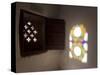 Stained Glass Windows, Dar Al Hajar, Wadi Dhar, Yemen-Michele Falzone-Stretched Canvas