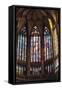 Stained Glass Windows in Apse of Cathedral of St Vitus-null-Framed Stretched Canvas