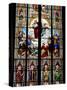 Stained Glass Windows in Cologne Cathedral, Cologne, North Rhine Westphalia, Germany-Yadid Levy-Stretched Canvas