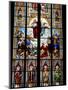 Stained Glass Windows in Cologne Cathedral, Cologne, North Rhine Westphalia, Germany-Yadid Levy-Mounted Photographic Print