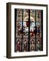 Stained Glass Windows in Cologne Cathedral, Cologne, North Rhine Westphalia, Germany-Yadid Levy-Framed Photographic Print