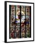 Stained Glass Windows in Cologne Cathedral, Cologne, North Rhine Westphalia, Germany-Yadid Levy-Framed Photographic Print
