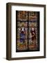 Stained Glass Windows in the Basilica Di Santa Maria Del Fiore (Florence Cathedral)-Julian-Framed Photographic Print