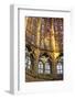 Stained Glass Windows Inside Saint Pierre Church Abbey in Chartres-Julian Elliott-Framed Photographic Print