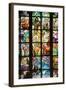 Stained Glass Windows of St. Vitus Cathedral-null-Framed Photo