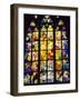 Stained Glass Windows, St. Vitus Cathedral, Prague, Czech Republic, Europe-Nigel Francis-Framed Photographic Print