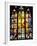 Stained Glass Windows, St. Vitus Cathedral, Prague, Czech Republic, Europe-Nigel Francis-Framed Photographic Print