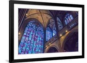 Stained-Glass Windows-G&M-Framed Photographic Print