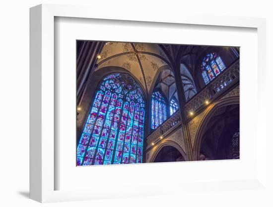 Stained-Glass Windows-G&M-Framed Photographic Print