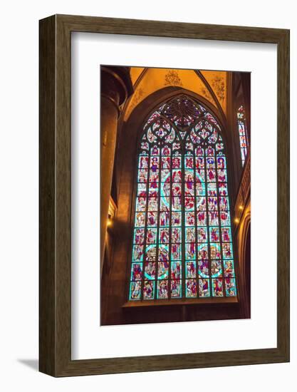 Stained-Glass Windows-G&M-Framed Photographic Print