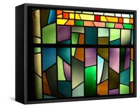 Stained Glass-mmedia-Framed Stretched Canvas