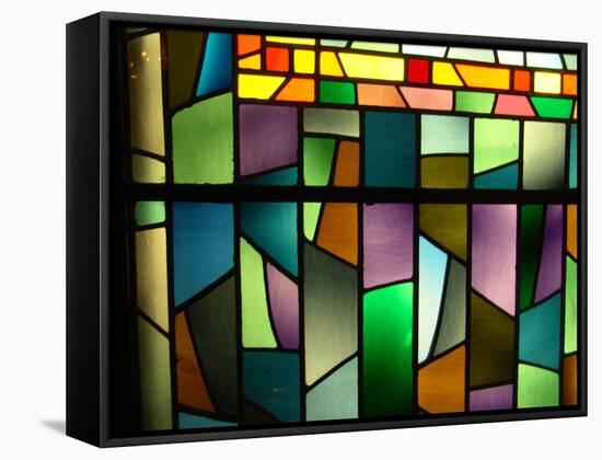 Stained Glass-mmedia-Framed Stretched Canvas
