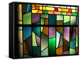 Stained Glass-mmedia-Framed Stretched Canvas