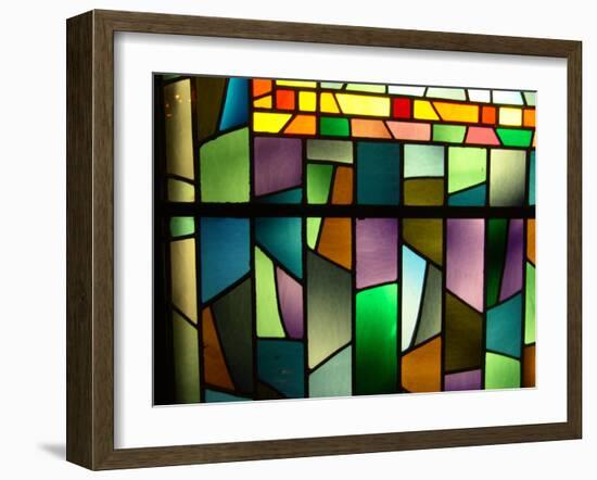 Stained Glass-mmedia-Framed Photographic Print