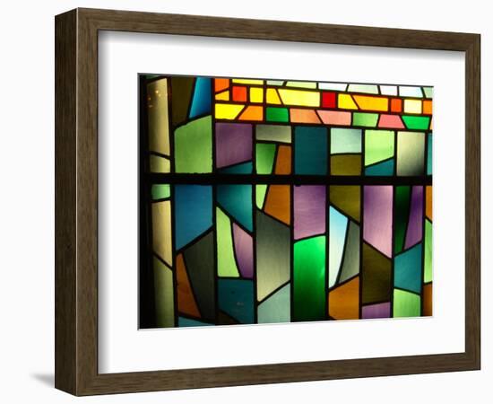 Stained Glass-mmedia-Framed Photographic Print