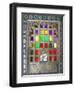 Stained Glasses in City Palace, Udaipur, Rajasthan, India-Keren Su-Framed Photographic Print