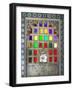 Stained Glasses in City Palace, Udaipur, Rajasthan, India-Keren Su-Framed Photographic Print
