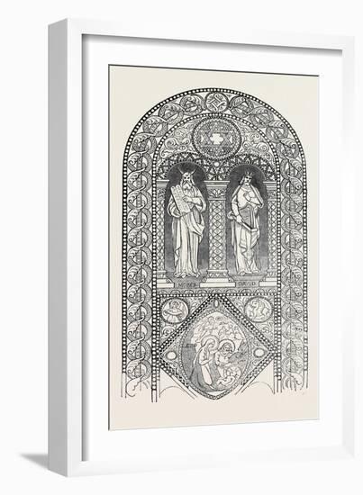 Stained Window-null-Framed Giclee Print