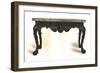 Stained wood table with Scagliola top, 1906-Shirley Slocombe-Framed Giclee Print