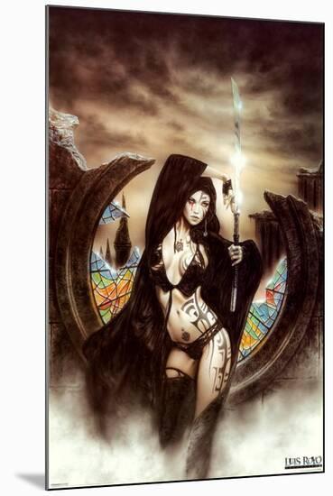 Stained-Luis Royo-Mounted Poster