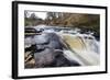 Stainforthbridge and Stainforth Force on the River Ribble, Yorkshire Dales, Yorkshire, England-Mark Sunderland-Framed Photographic Print