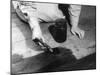 Staining Floorboards-Elsie Collins-Mounted Photographic Print