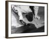 Staining Floorboards-Elsie Collins-Framed Photographic Print