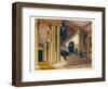 Stair Case, Buckingham House, 'The History of Royal Residences', engraved by William James Bennett-Richard Cattermole-Framed Giclee Print