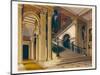 Stair Case, Buckingham House, 'The History of Royal Residences', engraved by William James Bennett-Richard Cattermole-Mounted Giclee Print