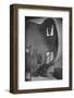 Stair hall, Casa Bournita, Greens Farms, Westport, Connecticut, 1926-null-Framed Photographic Print