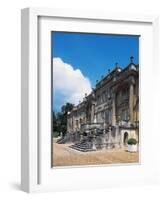 Staircase at Entrance, Chateau De Versigny-null-Framed Giclee Print