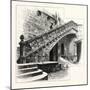 Staircase at the Entrance to the Casa De La Disputacion. Barcelona, Spain-null-Mounted Giclee Print