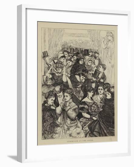 Staircase at the Opera-null-Framed Giclee Print