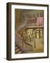Staircase at Wandsworth Manor House, St John's Hill, Wandsworth, London, 1887-John Crowther-Framed Giclee Print