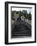 Staircase Behind Cathedral, Vittorio Veneto, Veneto, Italy-null-Framed Giclee Print